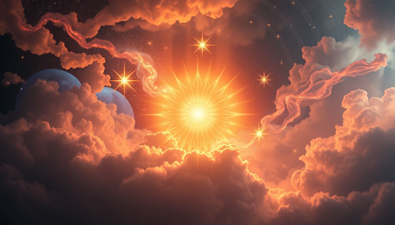 Die Zentralsonne symbolisiert innere Kraft und Selbstverwirklichung.