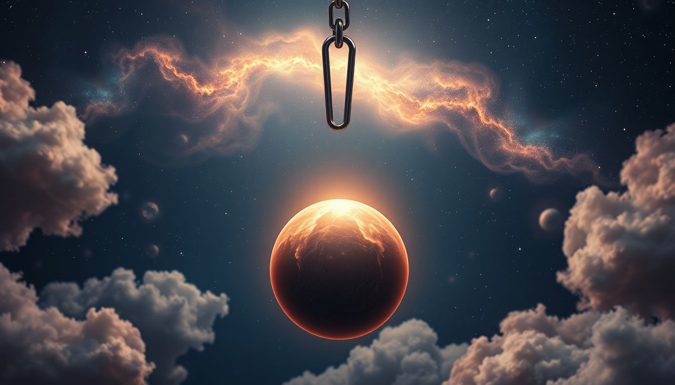 Eine Klammer im Traum symbolisiert das Tragen emotionaler Verantwortung.