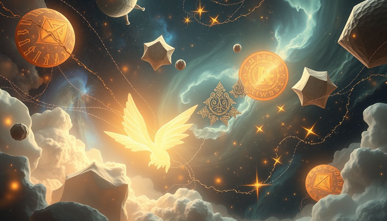 Alte Runen symbolisieren verborgene Weisheit und mystische Botschaften.
