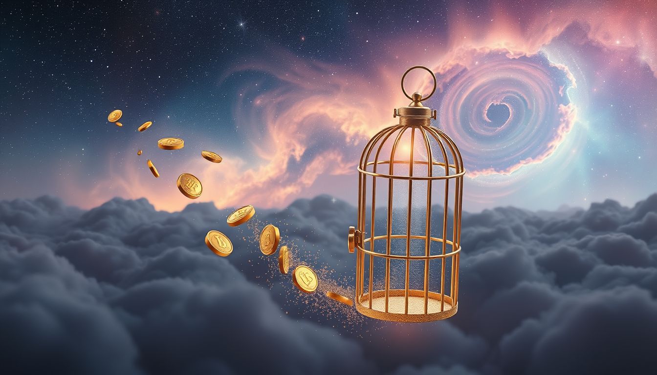 Der Geizhals im Traum symbolisiert oft Angst vor Verlust.