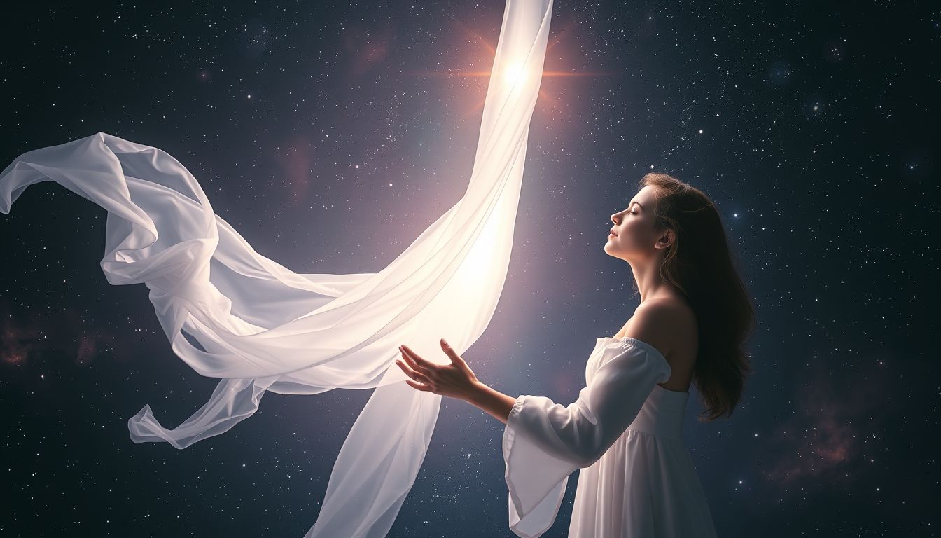 Eine makellose Wäsche symbolisiert innere Reinigung und Klarheit.