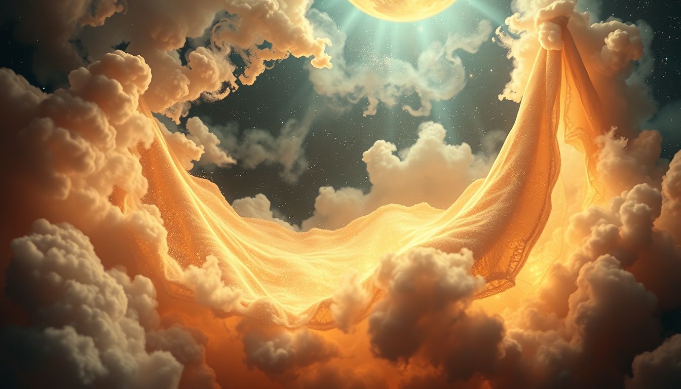 Das Finden eines Wandteppichs symbolisiert entdeckte verborgene Talente.