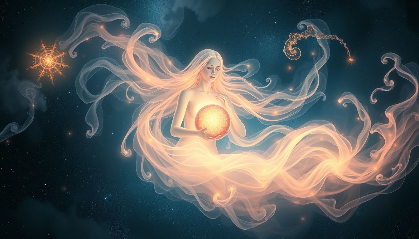 Der Vermittler als Arzt symbolisiert Heilung und innere Balance.