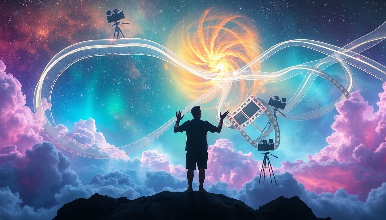 Im Traum Regisseur zu sein symbolisiert Selbstbestimmung und Kreativität.