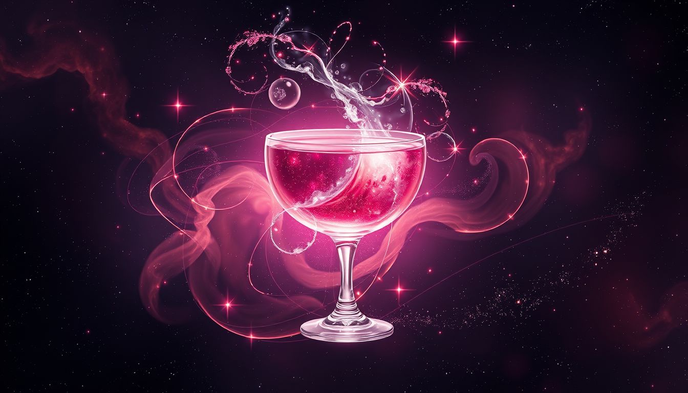 Kirschwasser im Cocktail symbolisiert genussvolle Momente und Lebensfreude.