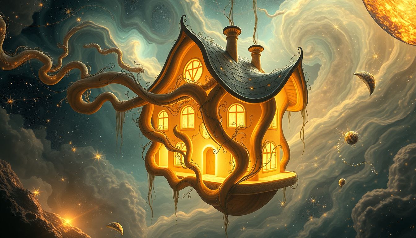 Ein lebendiges Haus symbolisiert oft innere Stärke und Geborgenheit.