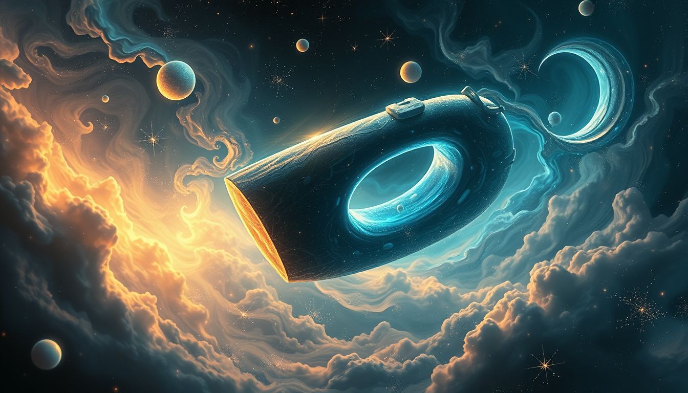 Ein riesiges Bügeleisen symbolisiert mächtige Kontrolle im Traum.