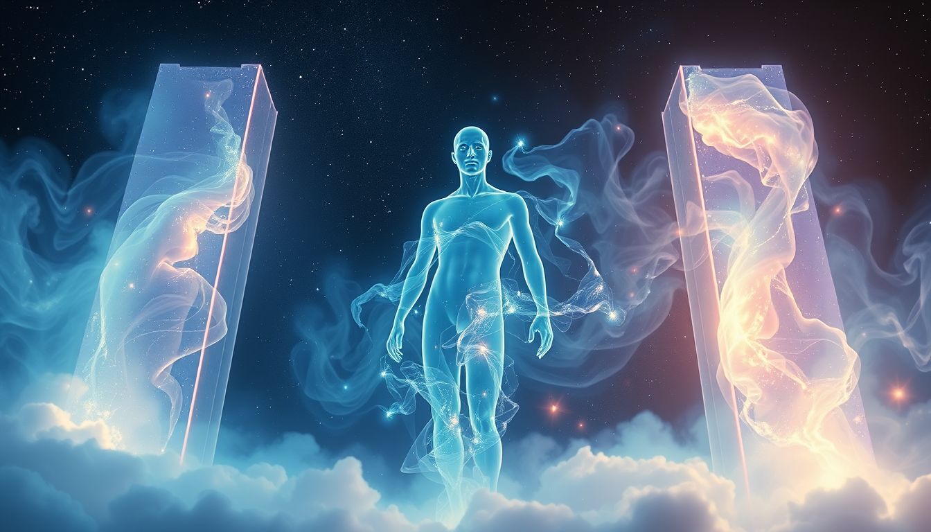 Der abweisende Türsteher symbolisiert innere Barrieren und Selbstschutz.