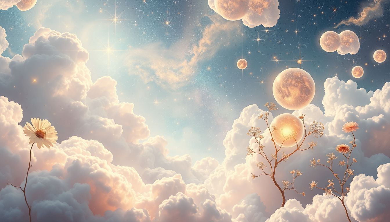 Der Traum symbolisiert Sehnsucht nach Unvergänglichkeit und innerem Frieden.
