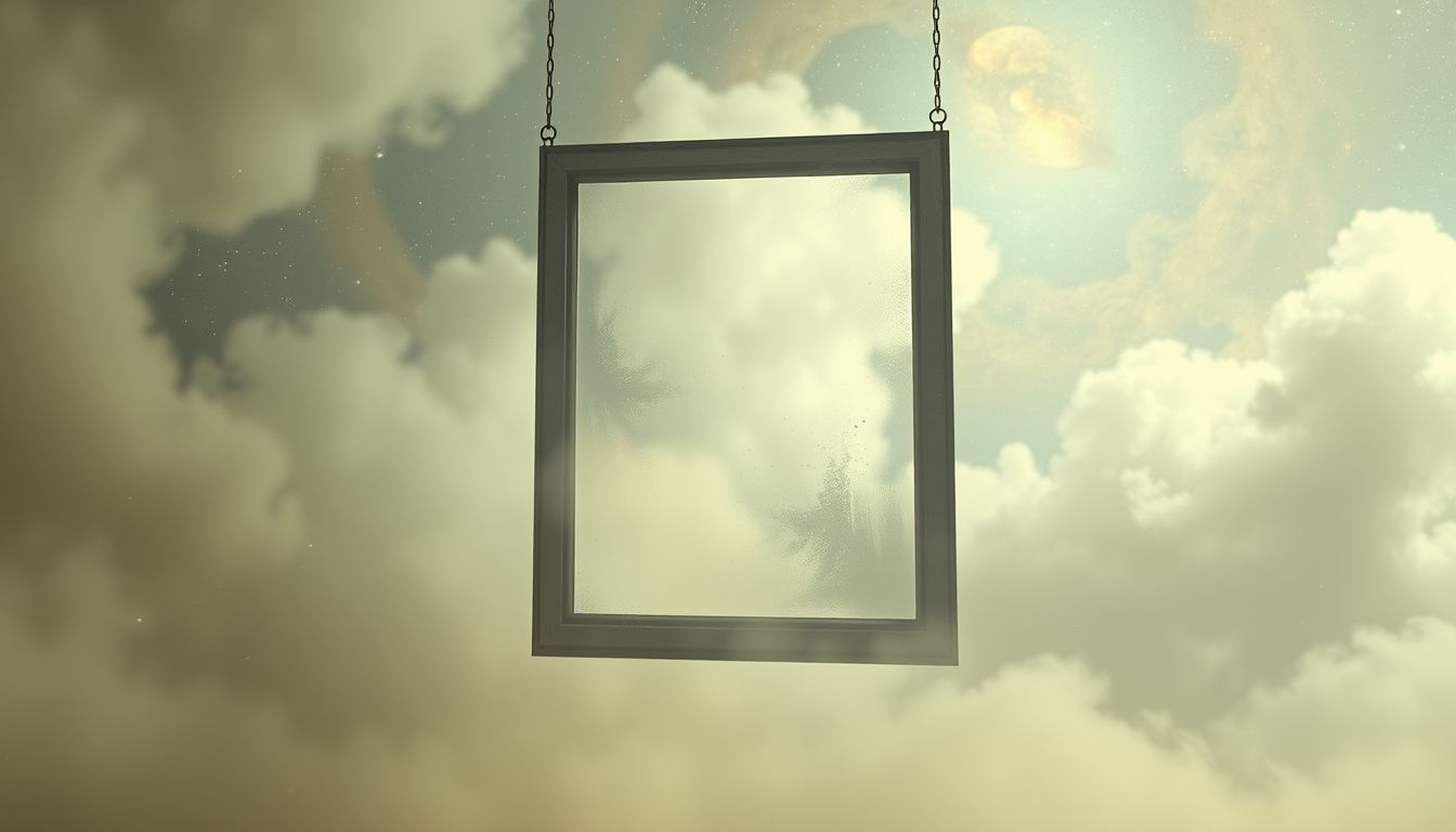 Ein trübes Dachfenster symbolisiert verdeckte Emotionen und Blockaden.