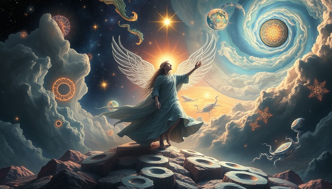 In Gethsemane überwinden Träume Angst durch innere Stärke und Vertrauen.