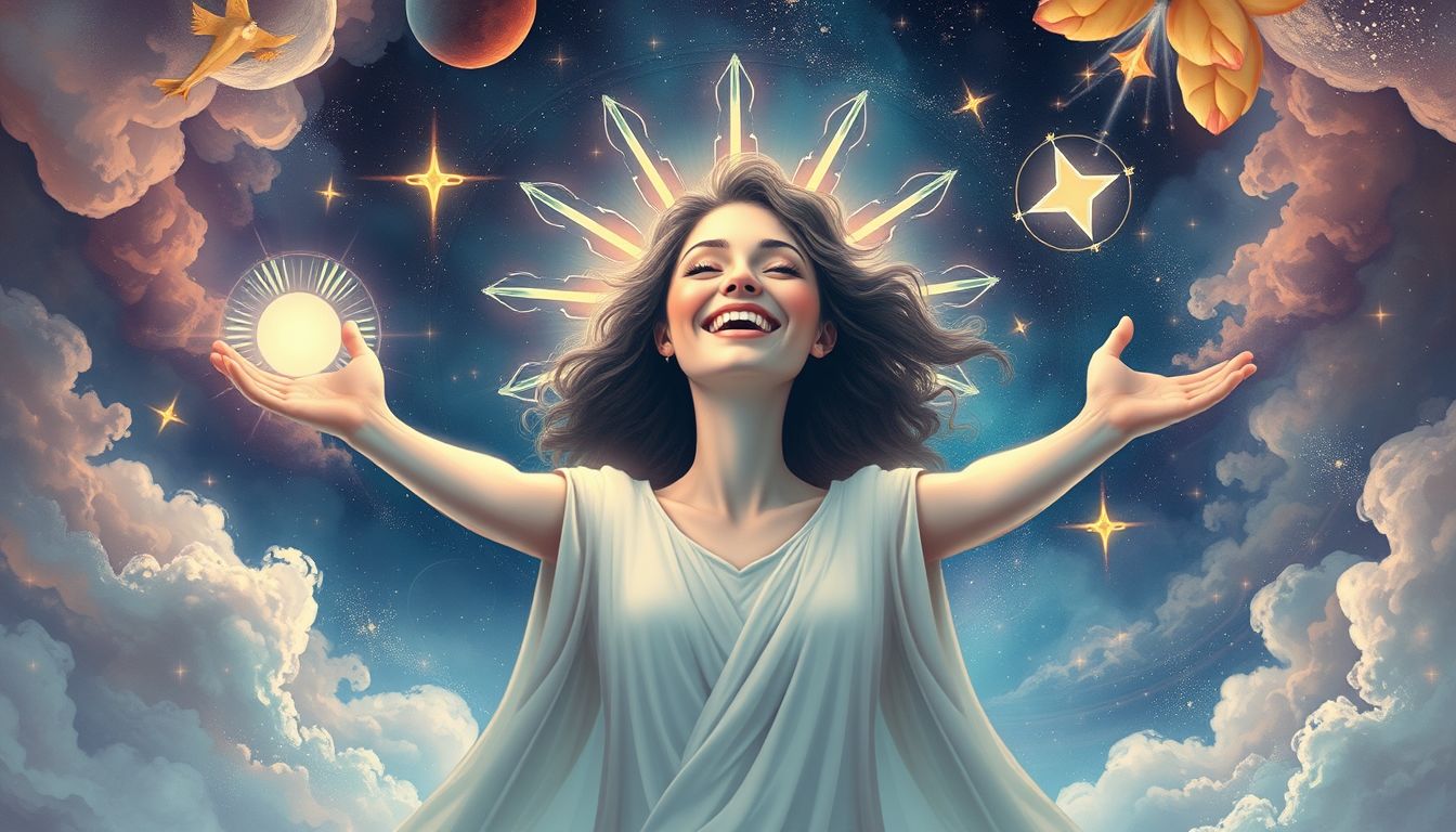 Ein lachender Jude symbolisiert Hoffnung und innere Stärke im Traum.