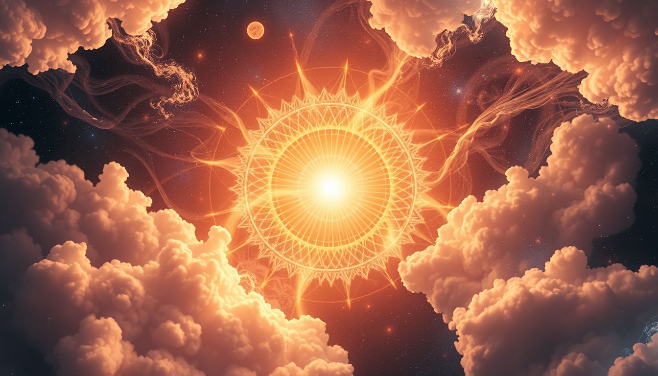 Die Zentralsonne symbolisiert im Traum das kollektive Bewusstsein.