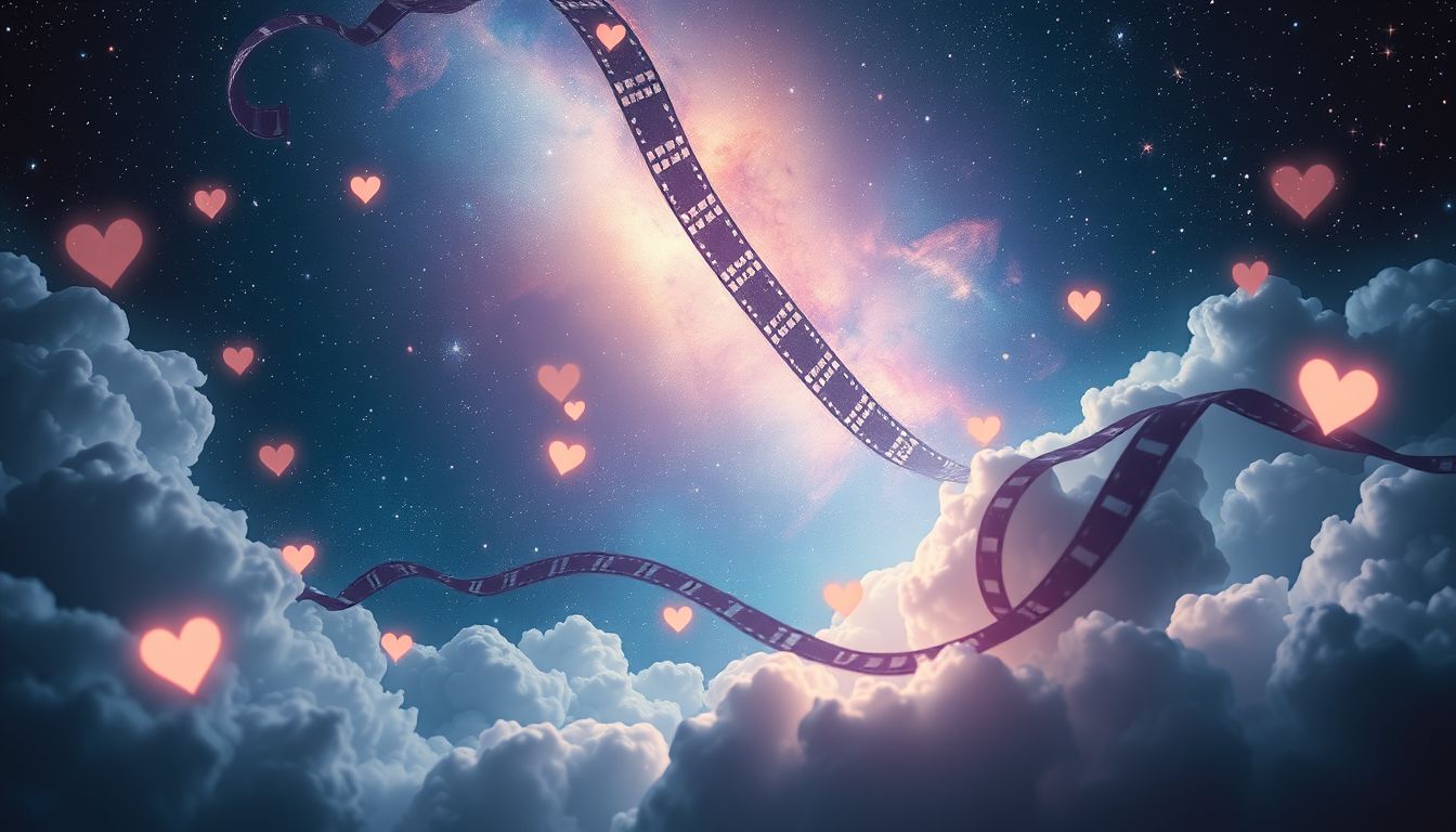 Ein Liebesfilm im Traum symbolisiert Sehnsucht nach emotionaler Verbundenheit.