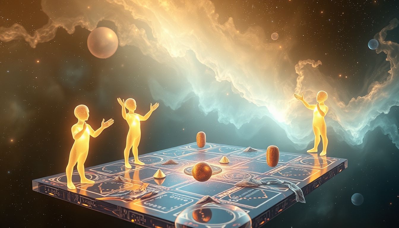 Jemanden beim Backgammon anfeuern symbolisiert Unterstützung und Gemeinschaft.