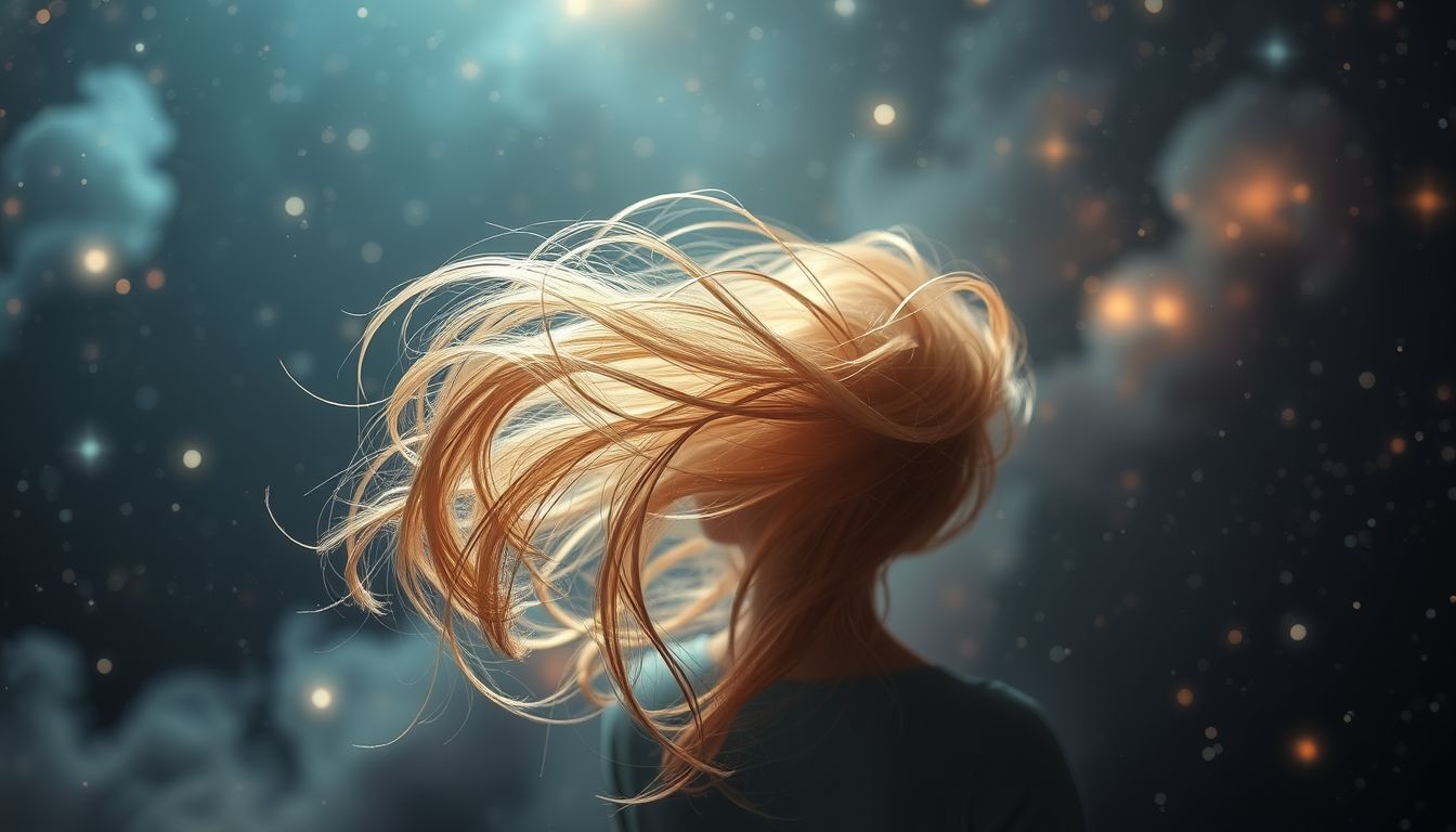 Haare verlieren im Friseursalon symbolisiert oft Kontrollverlust im Leben.