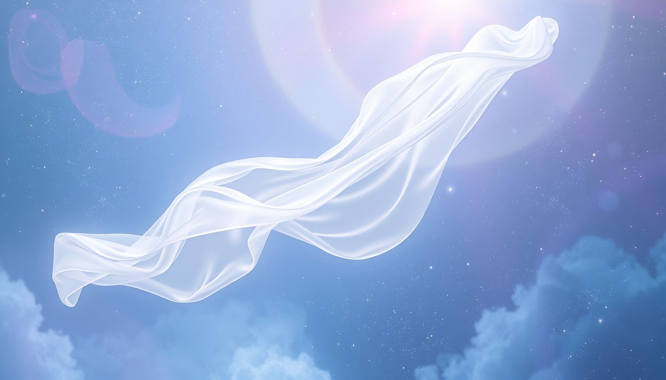 Ein weißer Gazeverband symbolisiert Heilung und Schutz im Traum.