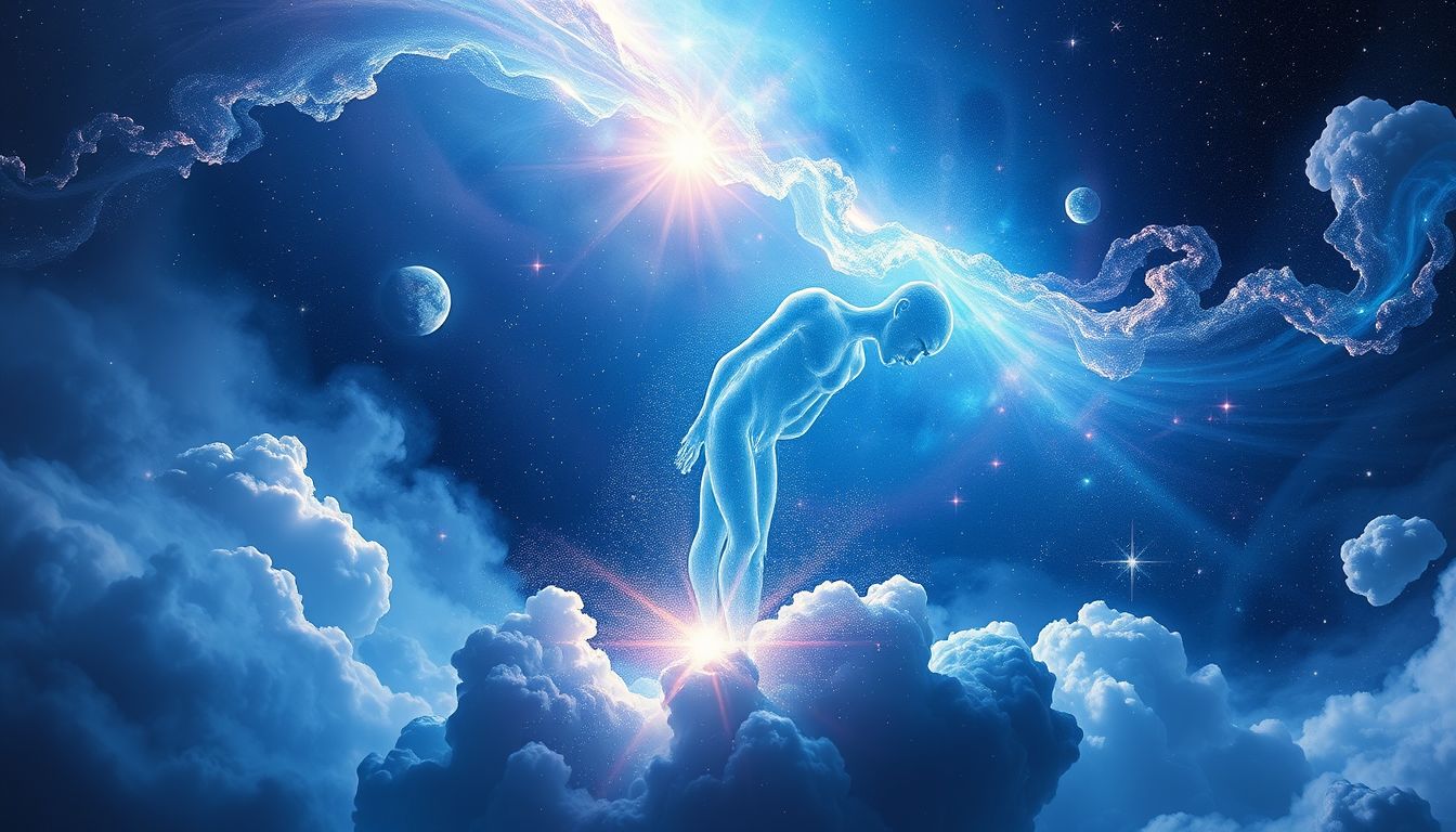 Der Traum symbolisiert den Ursprung und Neubeginn des Lebens.
