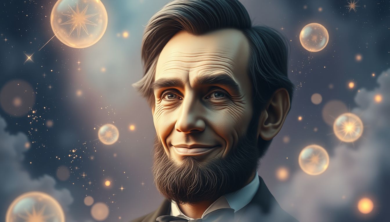Lincoln lächelt im Traum symbolisiert neue Hoffnung und positive Veränderungen.
