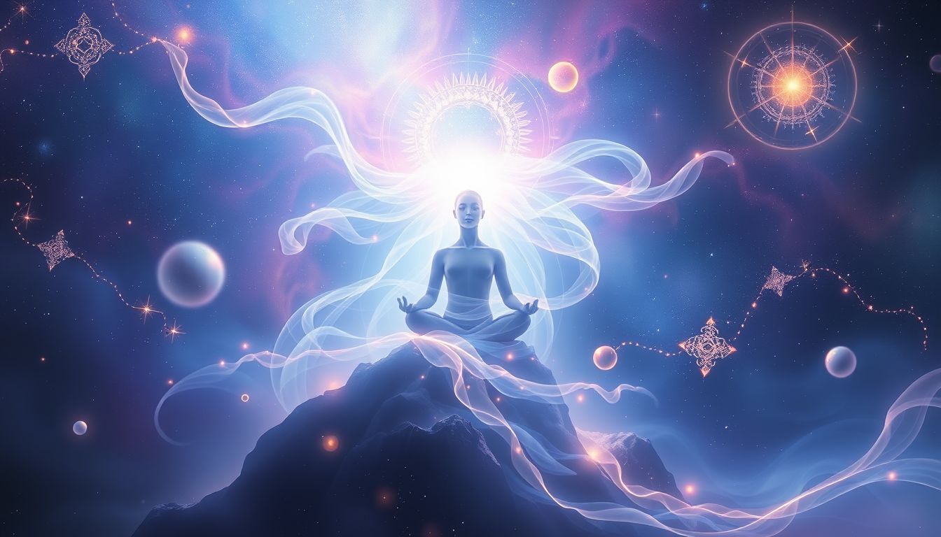 Traum 8 symbolisiert tiefe innere Ruhe und spirituelles Erwachen.