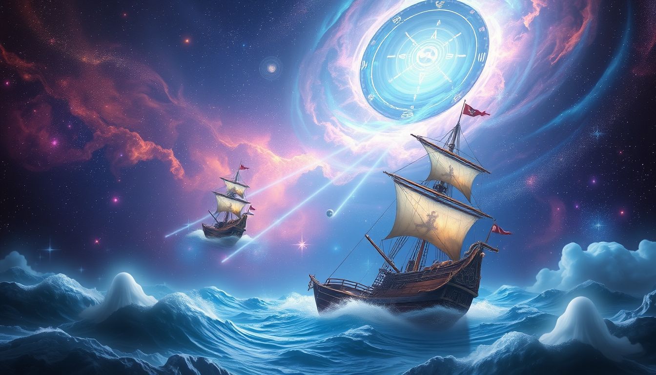 Der Traum von Piraten symbolisiert unerwartete Herausforderungen auf See.