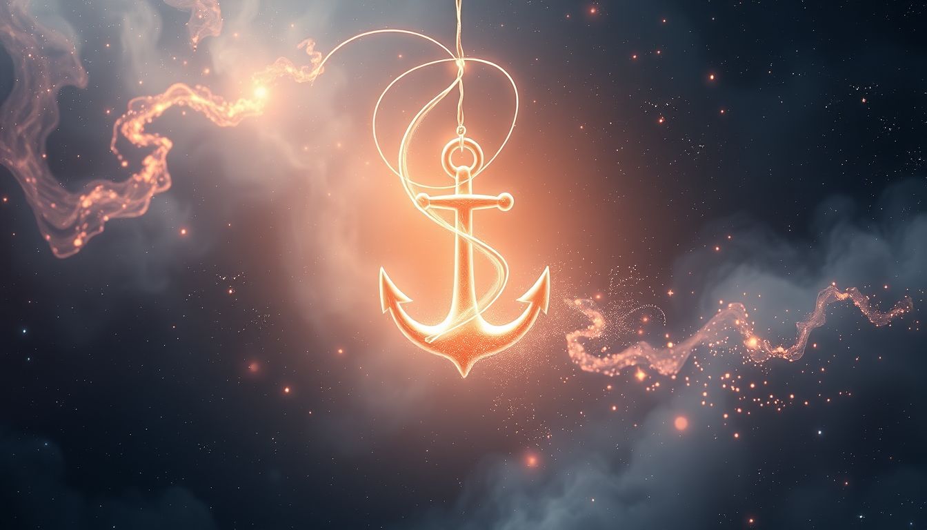 Ein Anker im Traum symbolisiert oft Halt und Sicherheit.