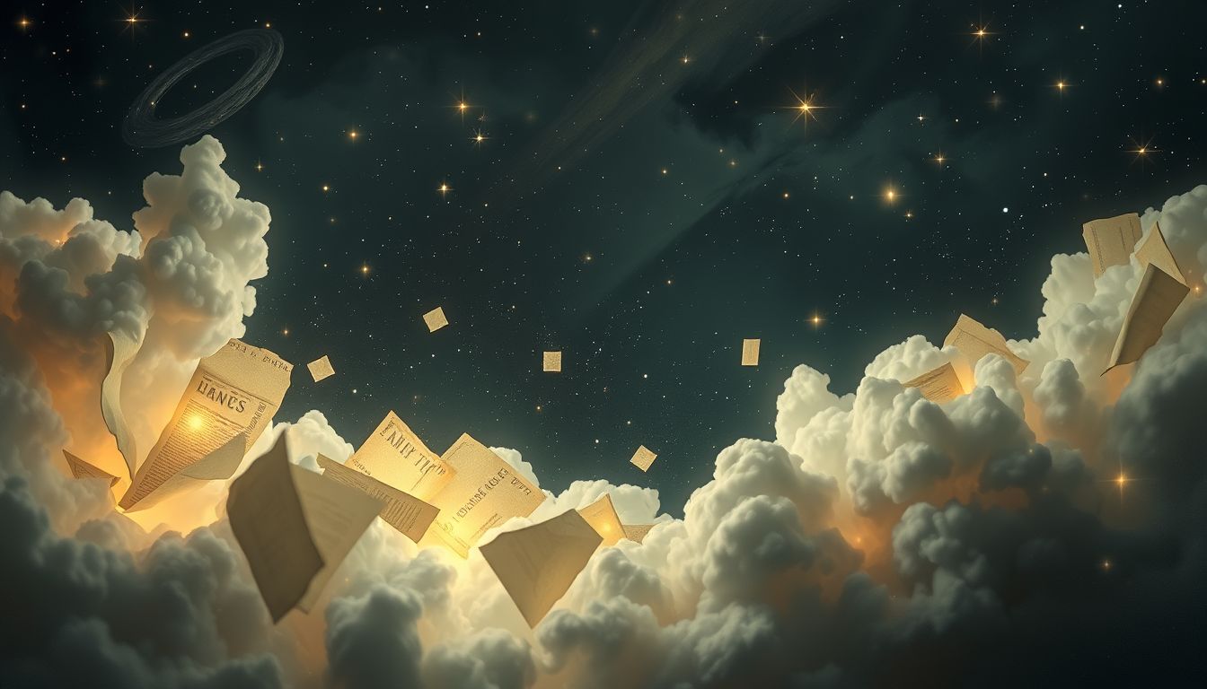 Ein Büschel alter Briefe symbolisiert verborgene Erinnerungen und Gefühle.