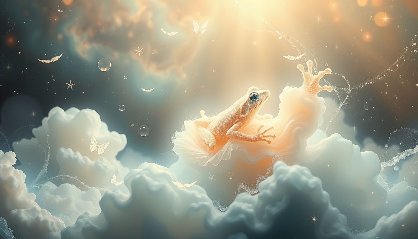 Der Froschtraum symbolisiert oft tiefgreifende innere Transformation und Neubeginn.
