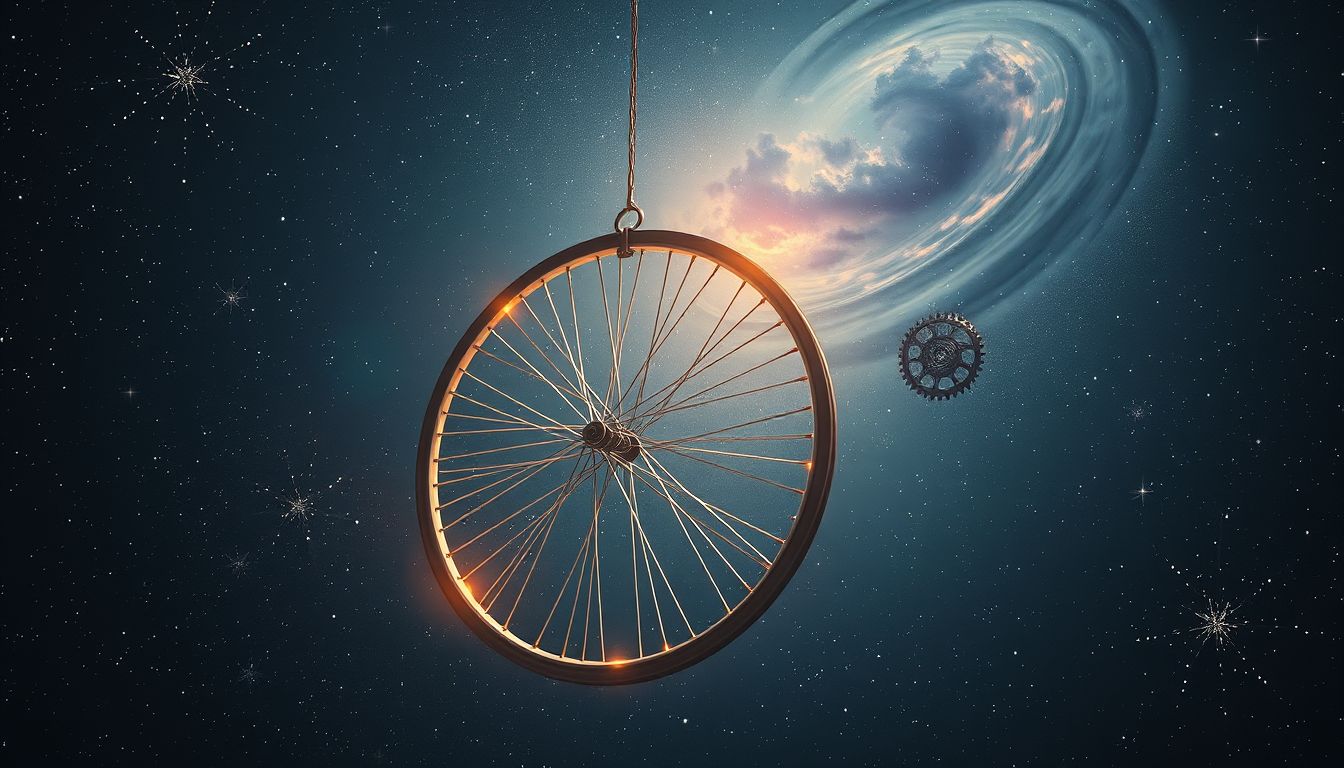 Ein kaputtes Fahrrad im Traum symbolisiert oft Stillstand und Unsicherheit.