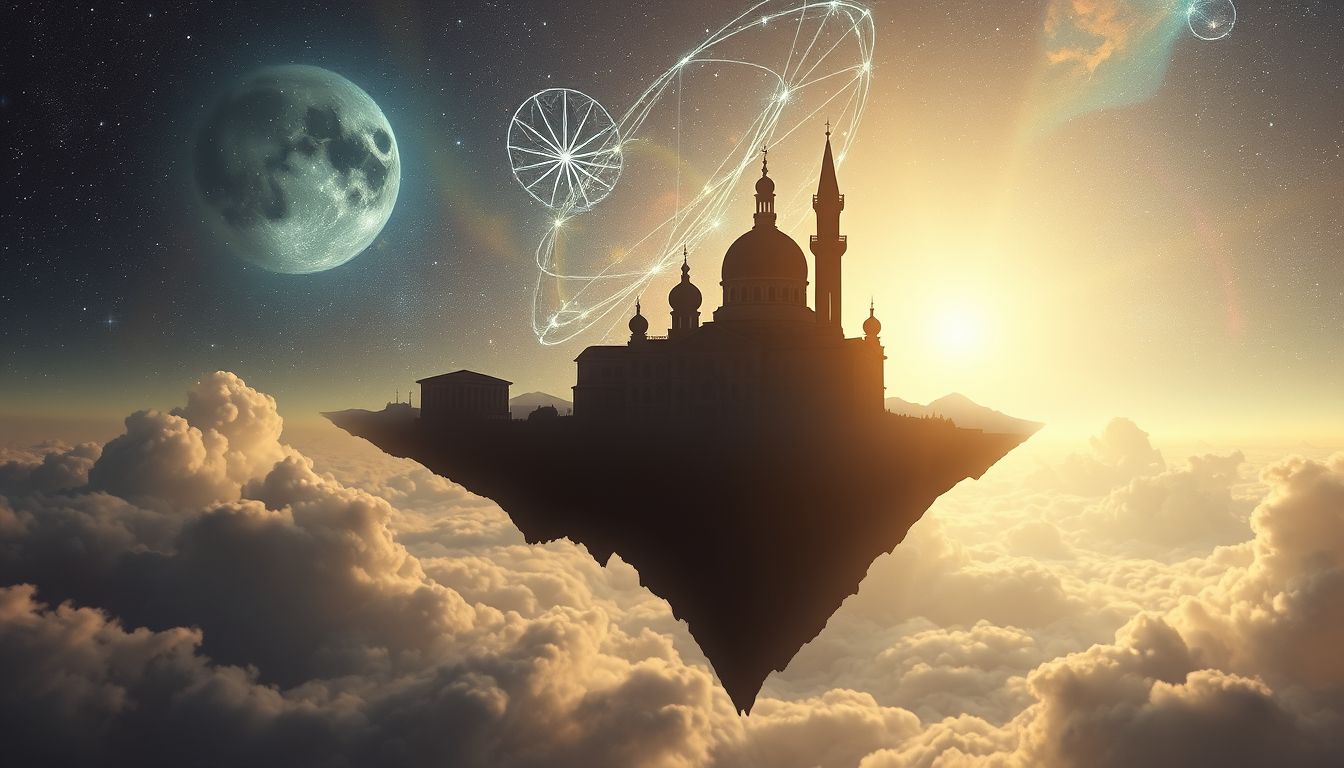 Der Traum von einem Kloster symbolisiert innere Ruhe und Einkehr.