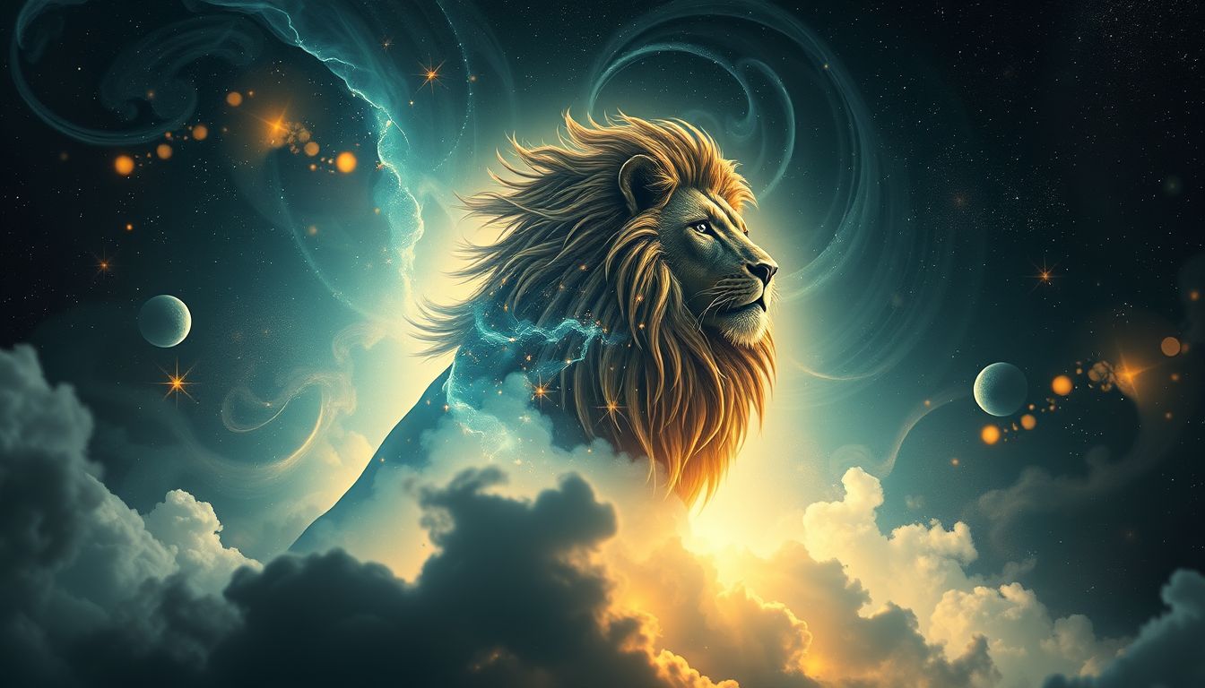 Der Löwe symbolisiert im Traum oft Stärke und innere Führung.