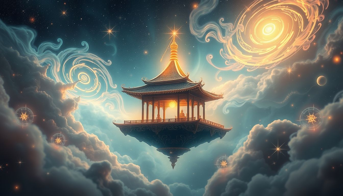 Der Traum vom orientalischen Tempel symbolisiert spirituelle Erleuchtung und Innenschau.