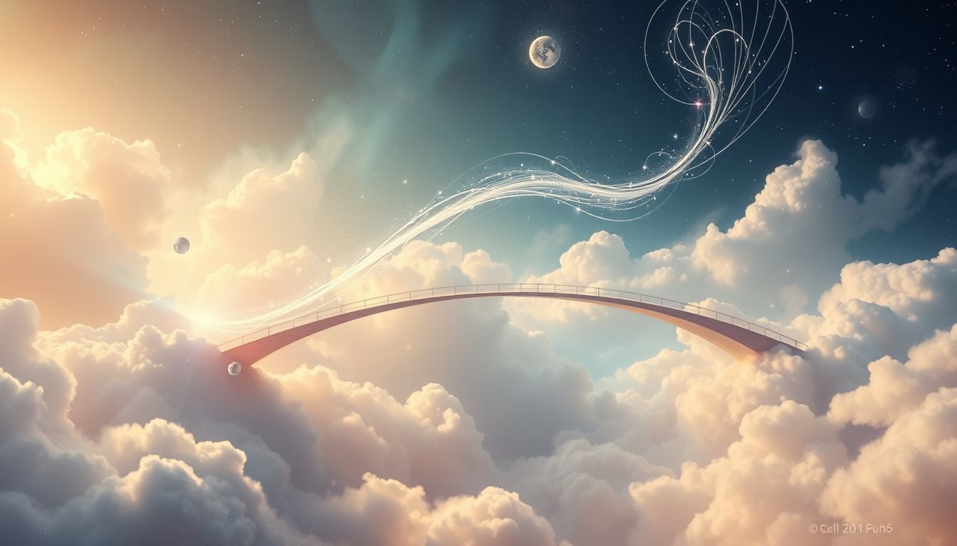 Eine Brücke im Traum symbolisiert Übergang und Verbindung im Leben.