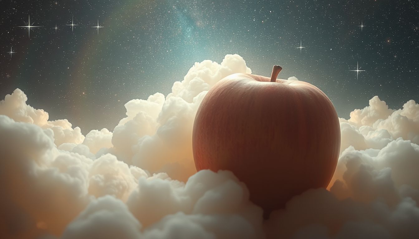 Der Apfelmangel im Traum symbolisiert oft emotionalen Verlust.