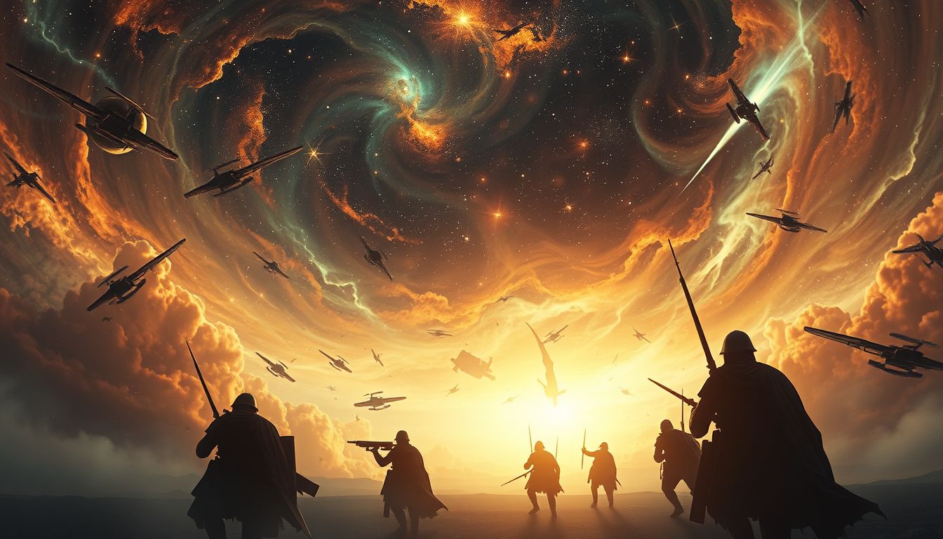 Der Traum von Krieg symbolisiert innere Konflikte und große Ängste.