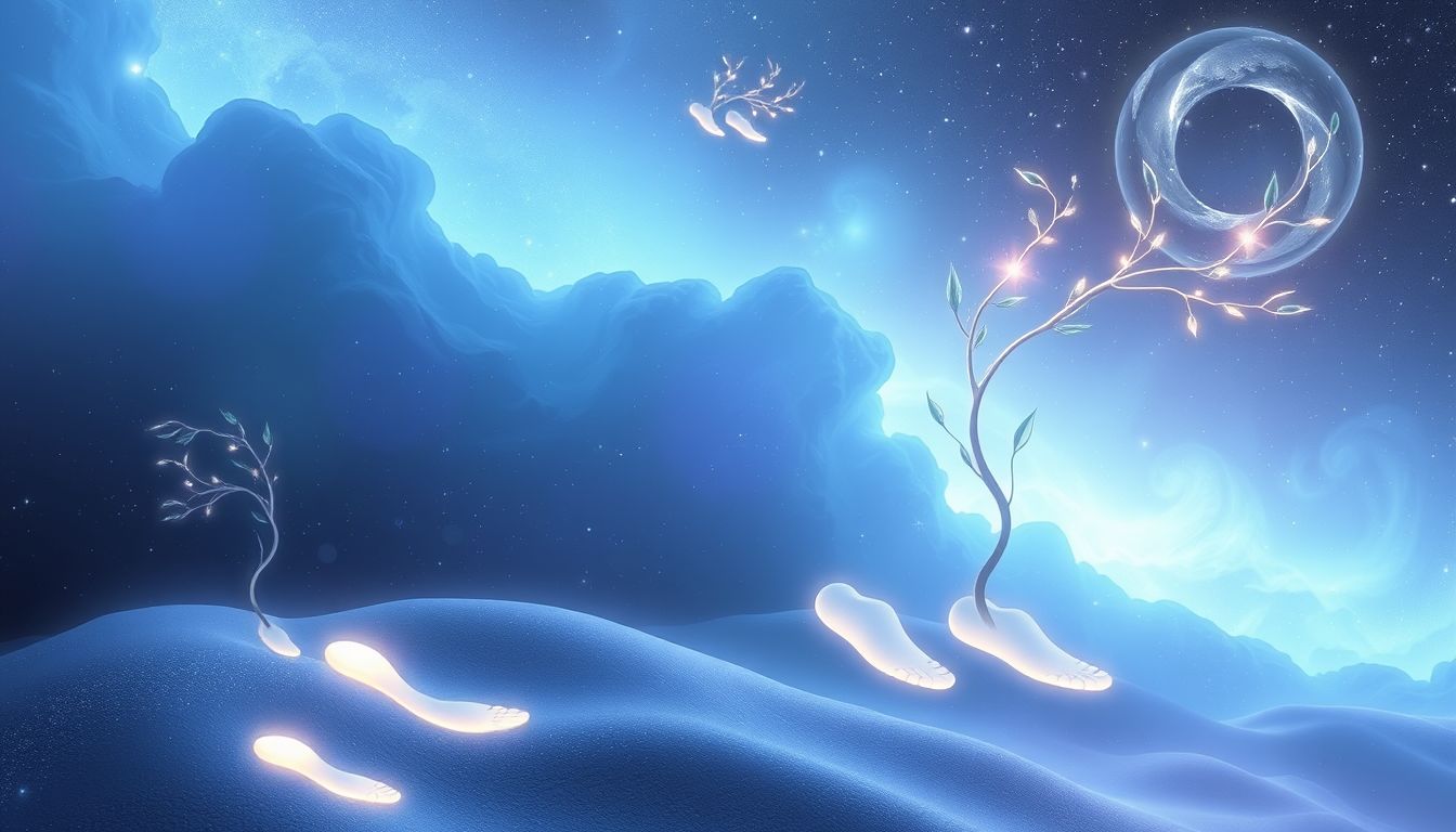 Der Traum von Plattfüßen symbolisiert verborgene Wachstumssehnsüchte.