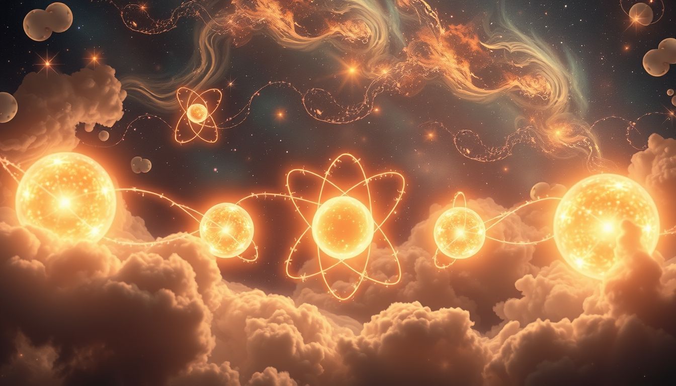 Im Traum symbolisieren Atome oft tiefe zwischenmenschliche Verbindungen.