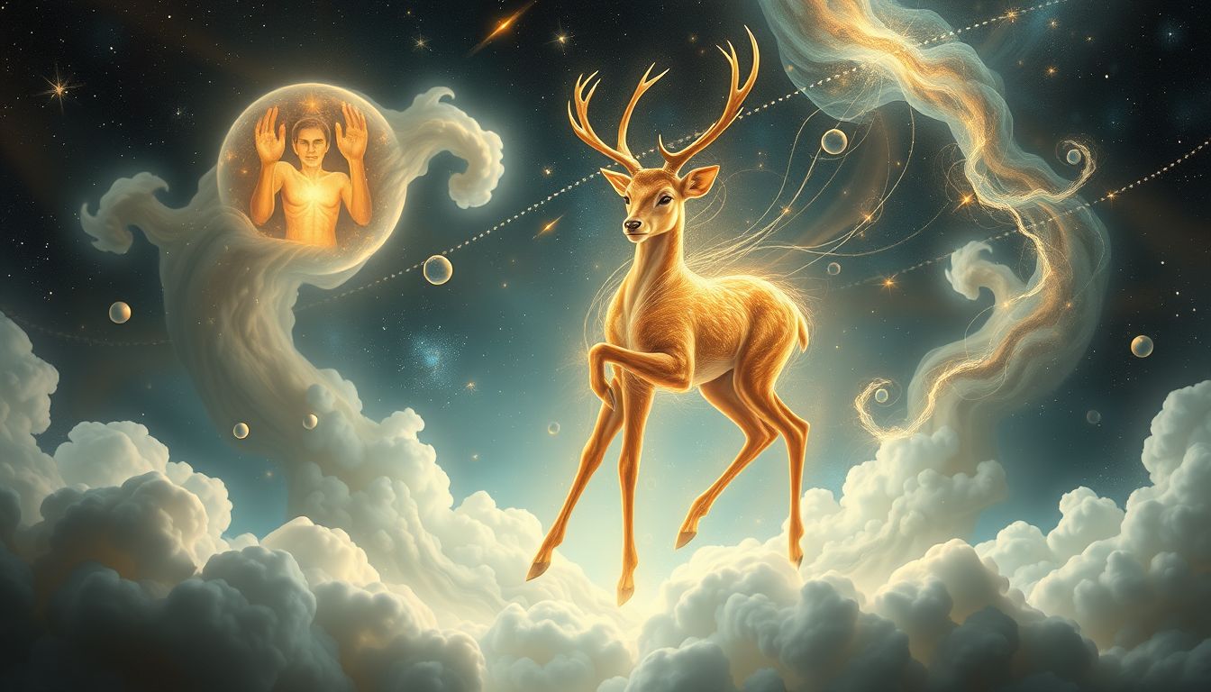 Die Verwandlung ins Rehkitz symbolisiert oft Unschuld und Neubeginn.