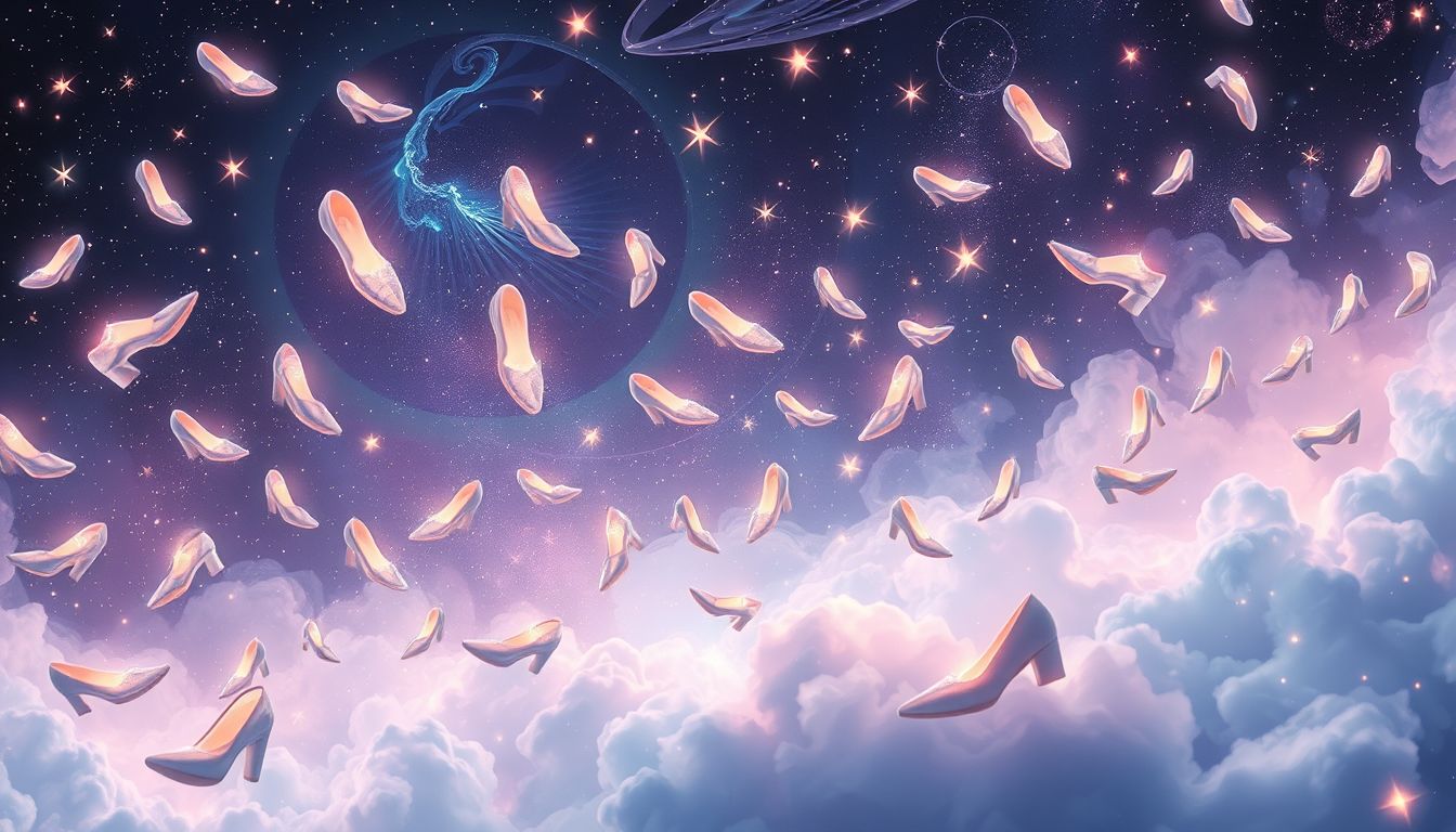 Viele Schuhe symbolisieren im Traum Lebensvielfalt und Entscheidungsfreiheit.
