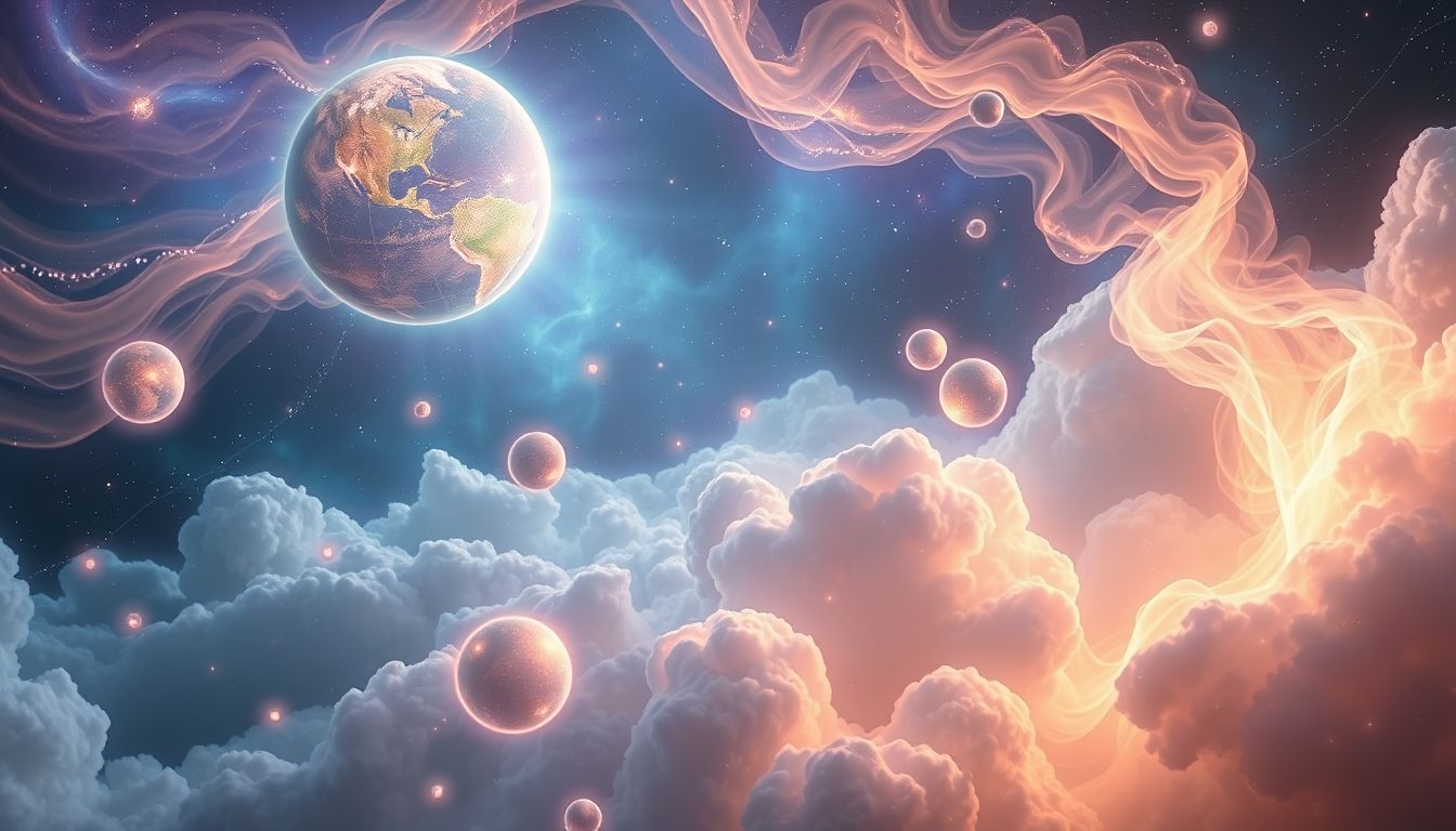 Auren zeigen energetische Felder, sichtbar durch spirituelle Sensibilität.