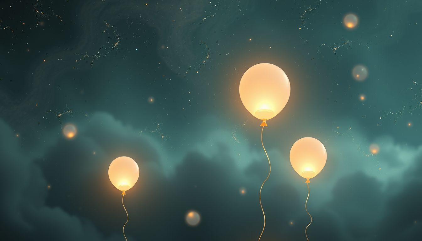 Der 11. Ballon symbolisiert geheime Botschaften und subtile Kommunikation.