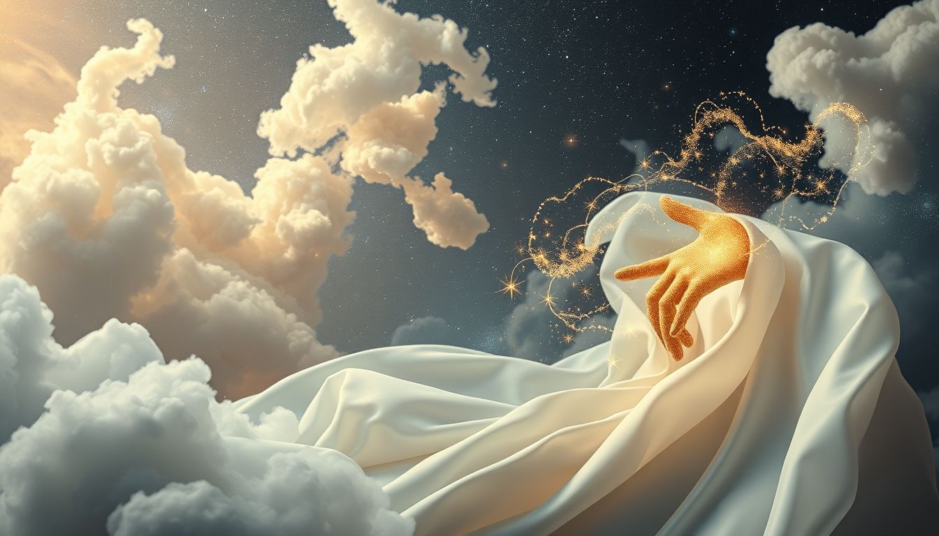 Eine gebügelte Stola symbolisiert Ordnung und innere Klarheit im Traum.