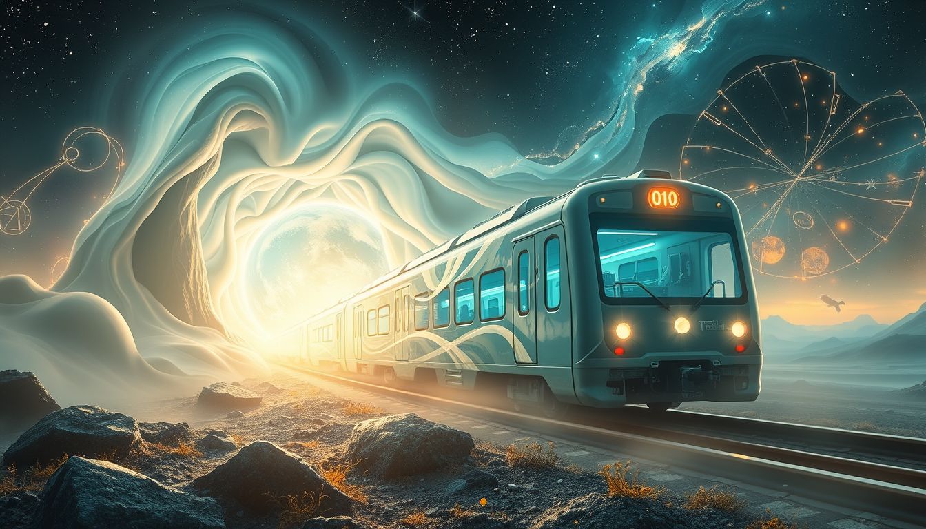 Die Untergrundbahn symbolisiert Übergang zu verborgenen Persönlichkeitsbereichen.
