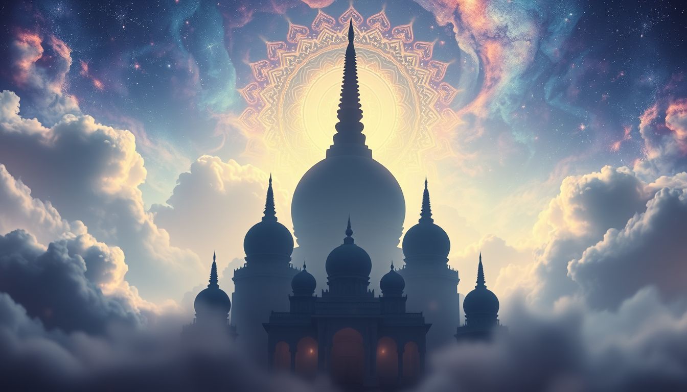 Der 12. Traum symbolisiert spirituelle Suche im indischen Ashram.