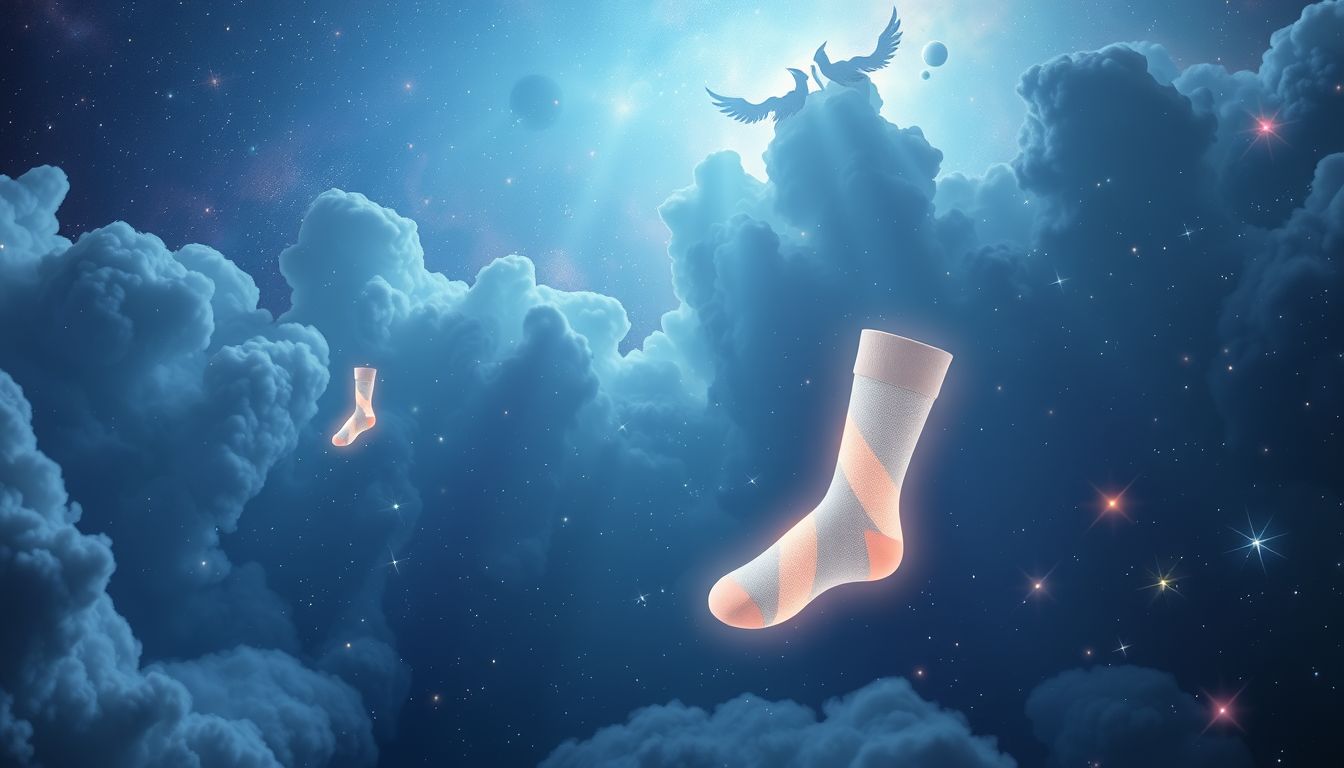 Zu wenige Socken im Traum symbolisieren oft Mangel an Sicherheit.