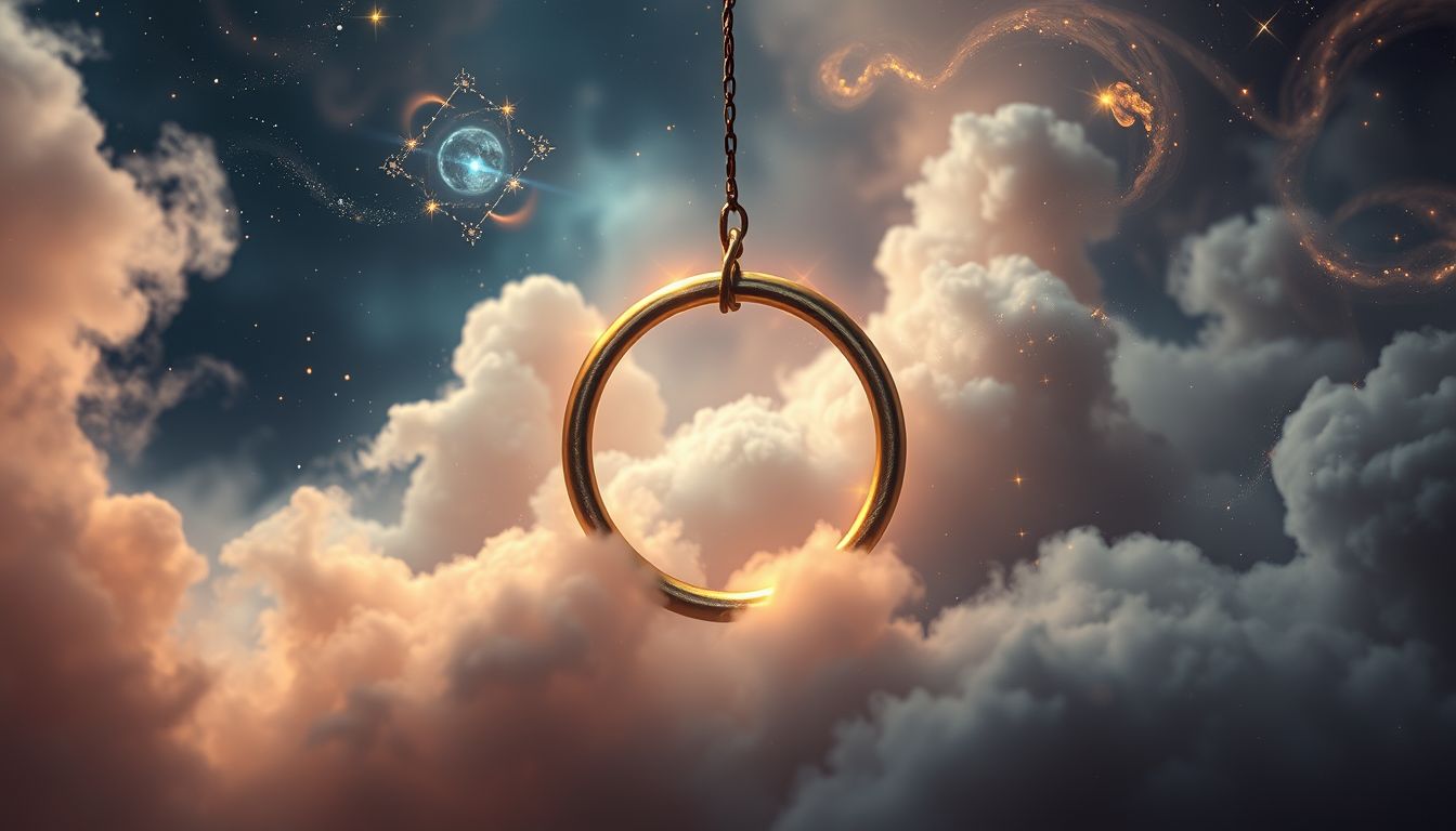 Einen Messingring tragen symbolisiert starke Bindungen und Stabilität.