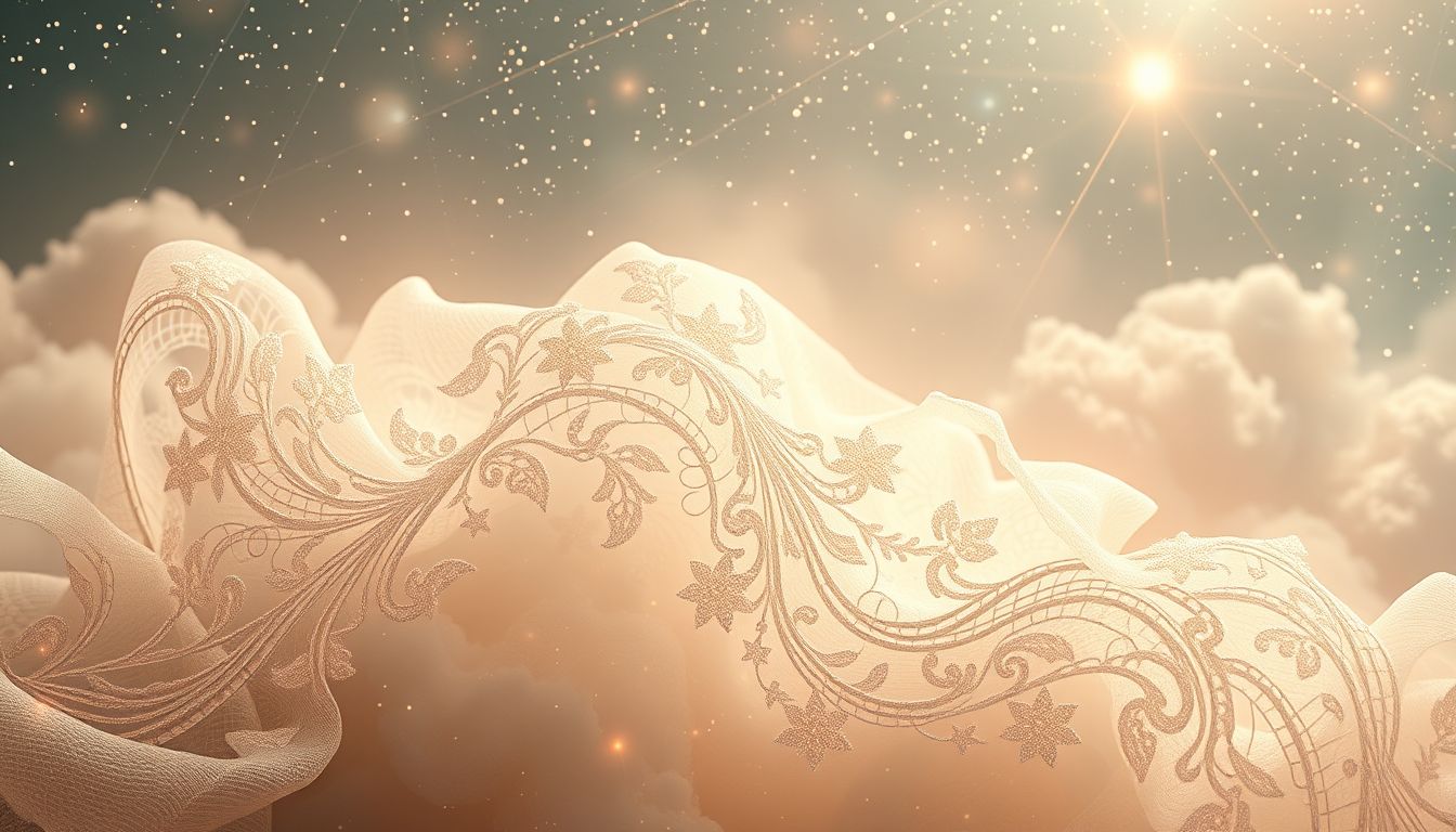 Der Traum von Spitze symbolisiert oft zarte Verführung und Eleganz.