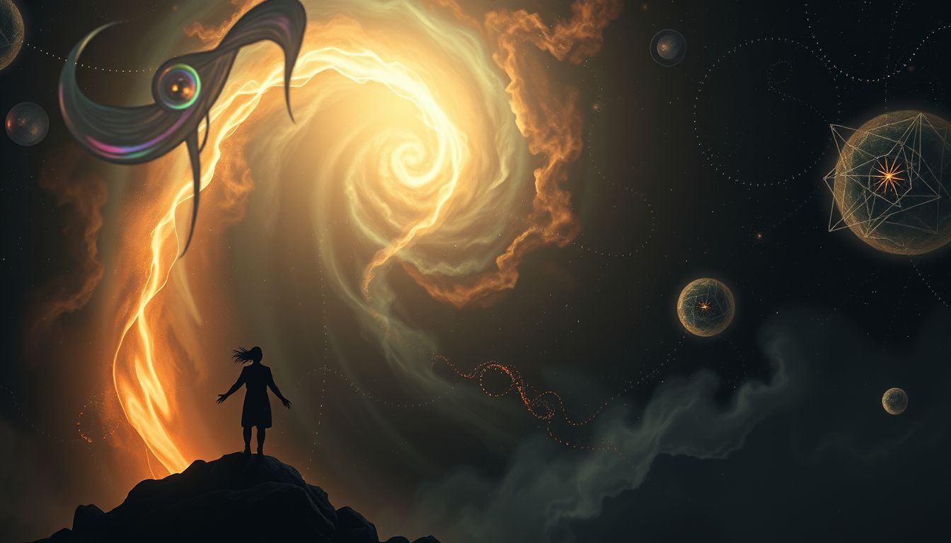 Der Traum symbolisiert den inneren Kampf auf der Suche nach Licht.