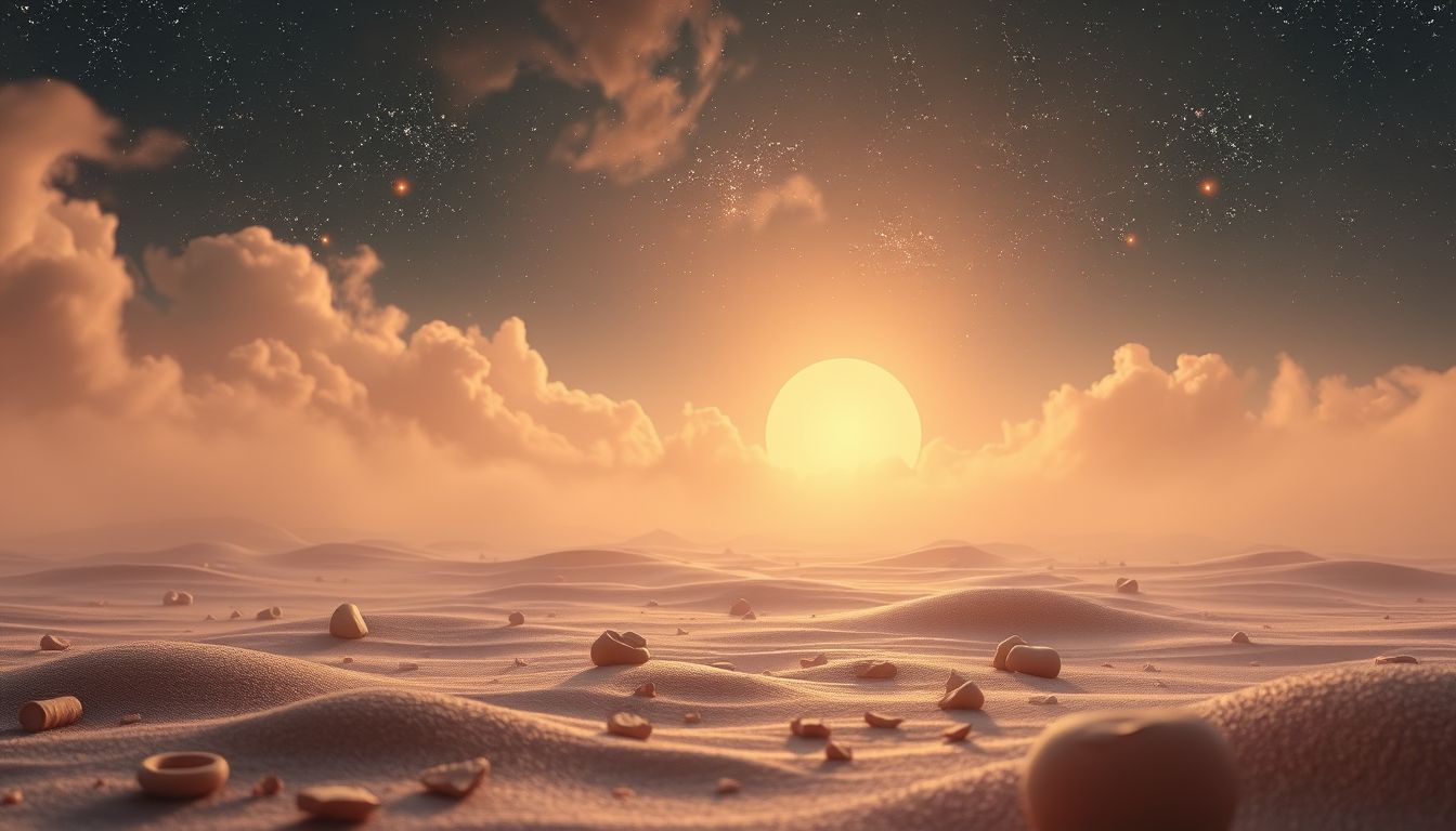 Ein Töpferfeld bei Sonnenaufgang symbolisiert neue kreative Chancen.