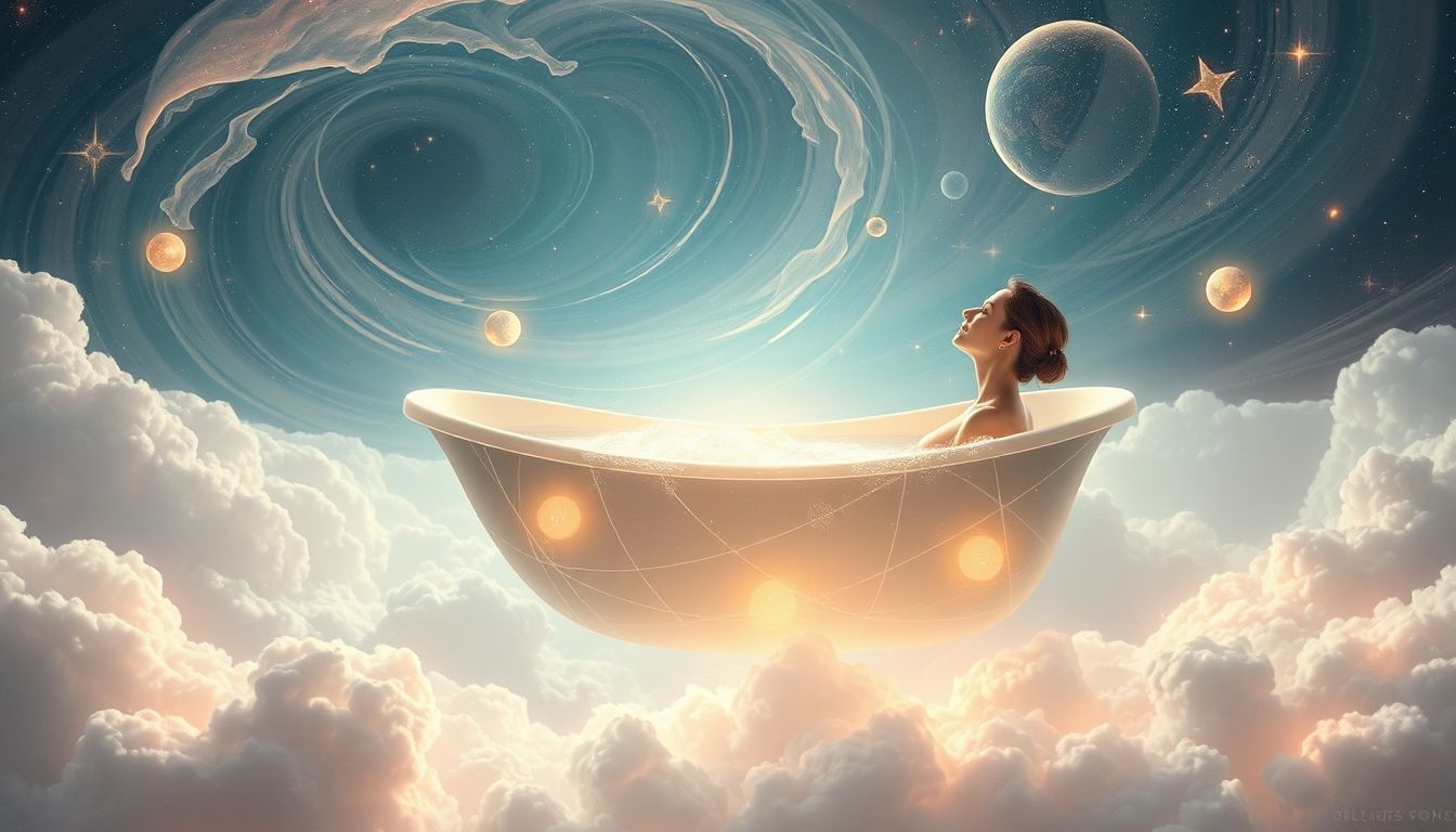 Im Zuber baden symbolisiert Reinigung und Neubeginn im Traum.